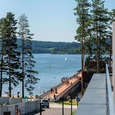 Apartman Molo Lipno リプノ・ナト・ヴルタヴォウ エクステリア 写真