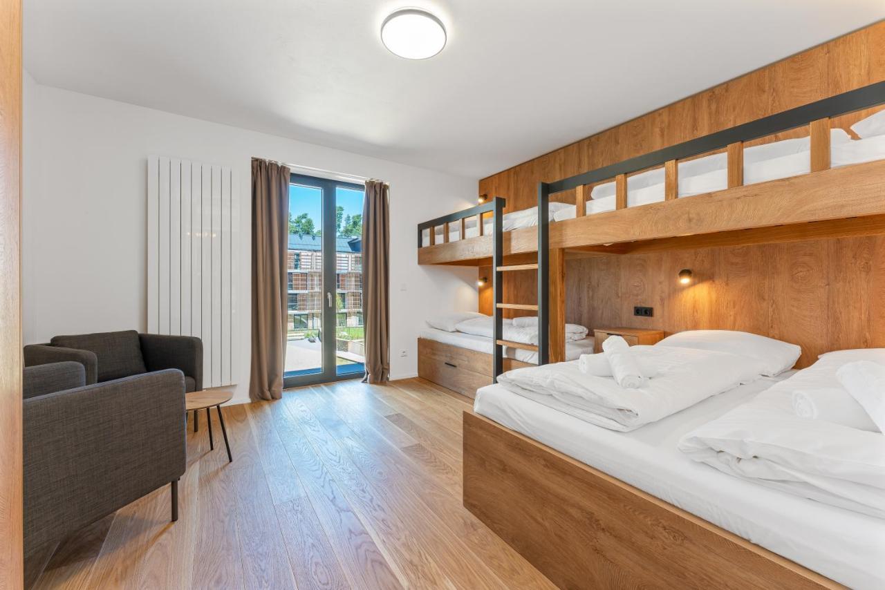 Apartman Molo Lipno リプノ・ナト・ヴルタヴォウ エクステリア 写真